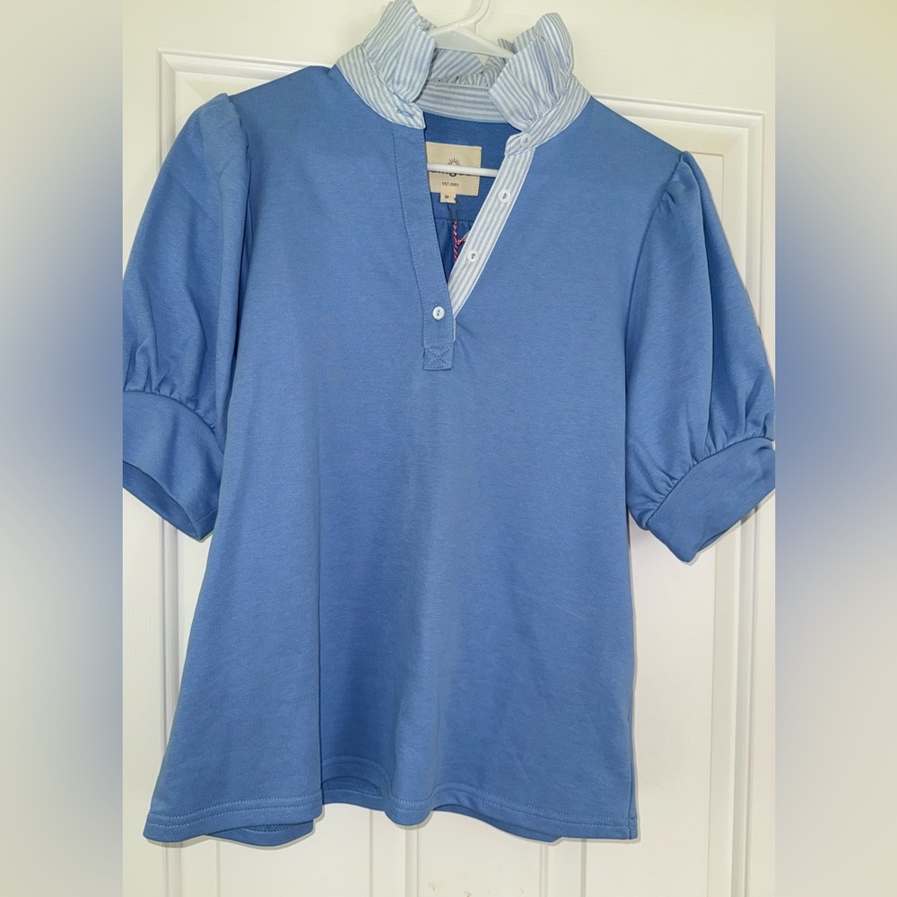 New with tags, Umgee brand top, 83% cotton, 17% poly.